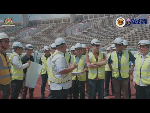 Lawatan Kerja Ke Fasiliti Sukan SEA 2027 Negeri Sarawak