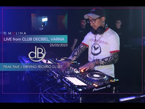 D Molina - Live @ DECIBEL Club, Varna (FACE IT!) 25/03/2023 /Peak Time Techno DJ Set/