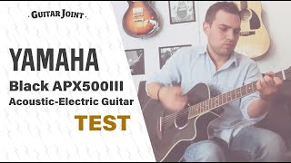 Video thumbnail for Yamaha APX500II Test by Guitar Joint