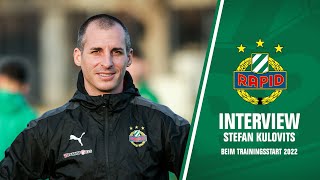 Interview mit Rapid-II-Trainer Stefan Kulovits