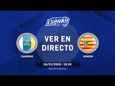 CANARIAS vs ARAGON | Play-Off 9-16 | Final | CESA Cadete Femenino