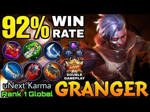 Mobile Legends Granger - Gameplay Granger - Top 1 Global Granger 92% Win Rate Build