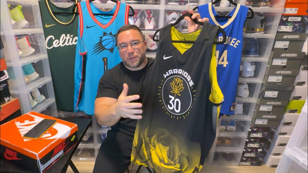 Steph Curry Nike Authentic City Edition Golden State Warriors Jersey 2022/23