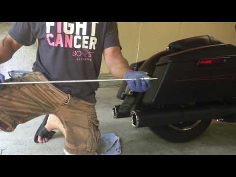 Remove Baffles on Vance & Hines Hight Output 4.5" Mufflers