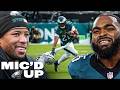 Saquon Barkley Brandon Graham Mic D Up In SHUTOUT Win Vs Raiders