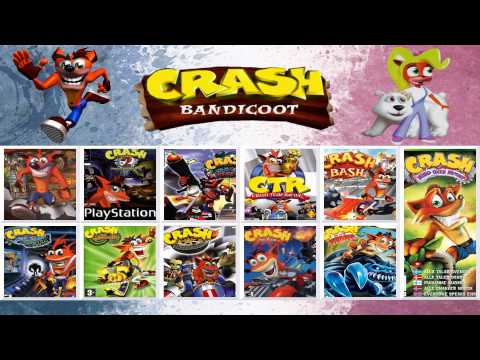 Crash Bandicoot Main Theme OST Evolution