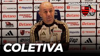 LEONARDO JARDIM | COLETIVA PÓS-JOGO | FLAMENGO 2 X 1 VITÓRIA | COPA DO BRASIL (22/04/26)
