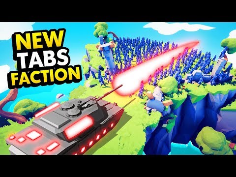 NEW Robot Faction Tank VS Every Faction In TABS (Totally Accurate Battle Simulator Funny Gameplay)