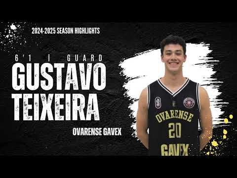 Gustavo Teixeira 6'1 Guard (Ovarense Gavex)
