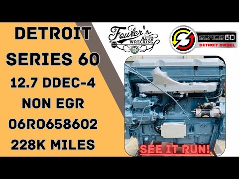 Media 1 for Used 1999 Detroit Series 60 12.7L DDEC IV Engine Assy