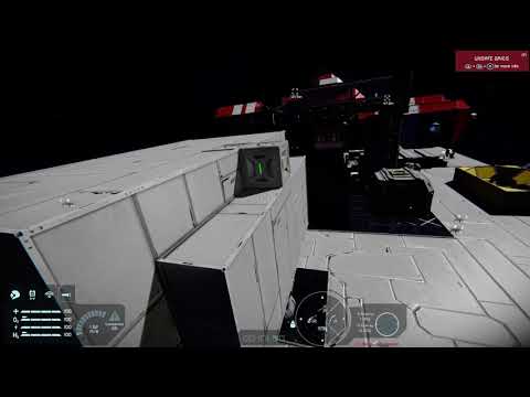 Space Engineers Xbox: Tutorial 82 - Airtight Merge Block Door