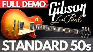 Video thumbnail for Gibson Les Paul Standard 50s FULL DEMO by Play and Trade Guitars
