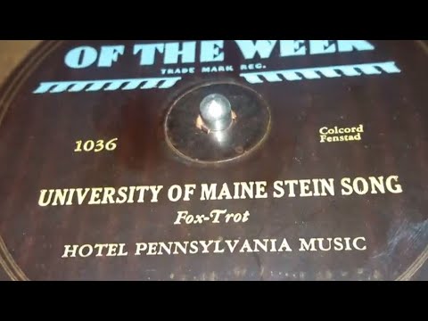 Hotel Pennsylvania Music - University Of Main Stein Song (1930)