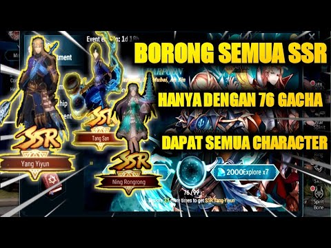 NGEBORONG SEMUA SSR DI EVEN GACHA!!!