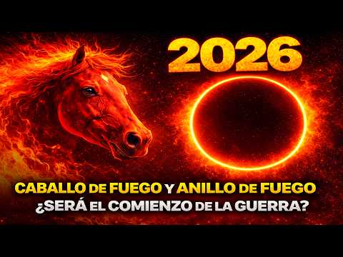 The prophecy of February 17, 2026, begins the Year of the Fire Horse, Eclipse, Ring of Fire