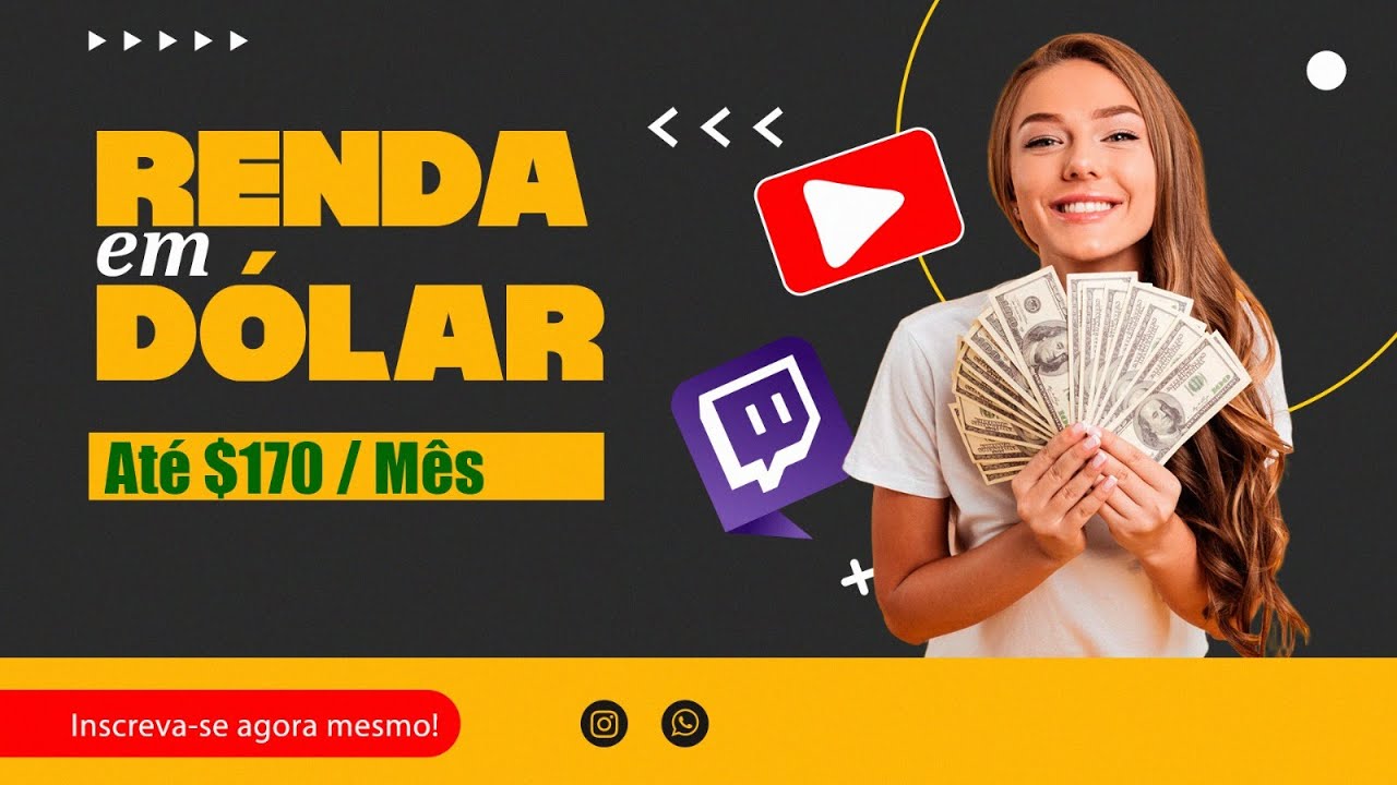 COMO GANHAR EM DÓLAR NA INTERNET EM 2025
