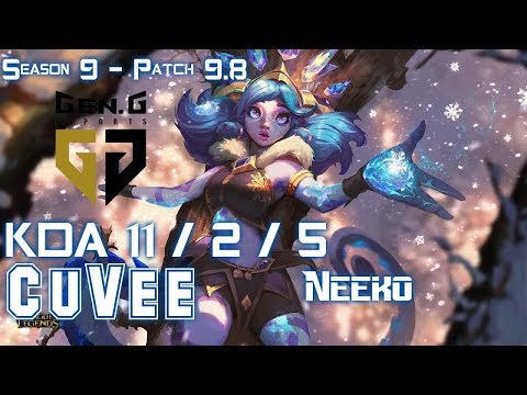 Gen CuVee NEEKO vs SINGED Top - Patch 9.8 KR Ranked