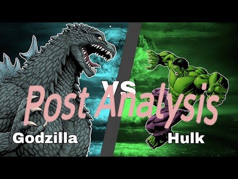 Godzilla vs Hulk: Death Battle ((The NEW Round)) (((Post Analysis)))