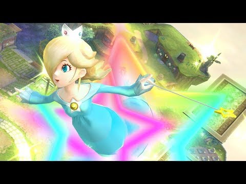 🏿 Super Mario 3D World: Flower-2 Floating Fuzzy Flood Mine 100 % All Stars, Rosalina