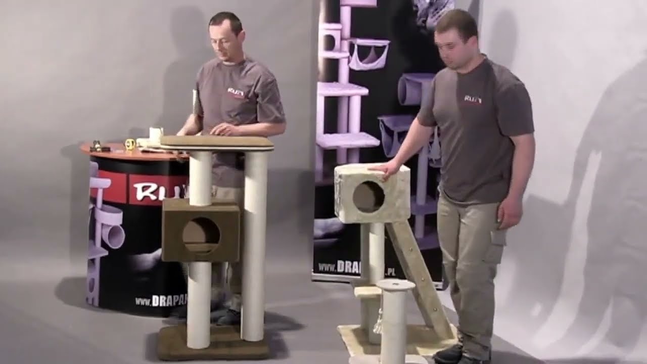 Najwytrzymalszy drapak dla kota - test drapaków Rufi