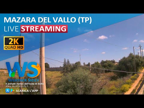 🔴 Mazara del Vallo live webcam (CMS) - Panoramica Nord