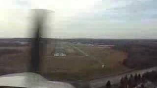 preview picture of video 'Piper Arrow Landing at Westerly State Airport'