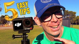 Ultimate DJI Osmo Action 5 Self-Recording Guide-5 easy tips