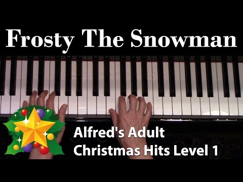 Frosty the Snowman (Elementary Piano Solo)