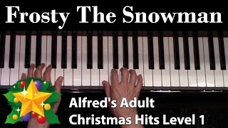 Frosty the Snowman (Elementary Piano Solo)
