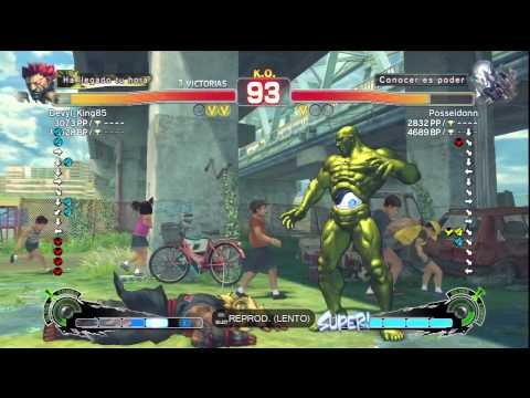SSF4 AE 2012 HD-Devyl_King85 (Akuma) VS Posseidonn (Seth)