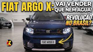 A FIAT ACERTA EM CHEIO! NOVO ARGO X PROMETE SER O MELHOR COMPACTO DO BRASIL