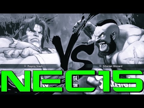 NEC15: Snake Eyez (Zangief) Vs BlueBlazer (T.Hawk) [First to 3] $10 Money Match