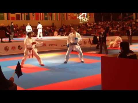 Rafael AGHAYEV vs Jusuf Suljić  Round 2 -75kg. Karate1 Premier League İstanbul 2016