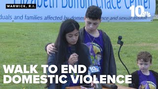 Mother turns tragedy into advocacy at walk to end domestic violence