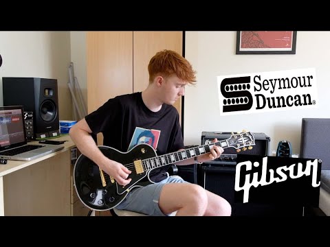 Seymour Duncan Pegasus Sentient vs Gibson 490R 498T - Les Paul Custom Pickup Shoot Out!