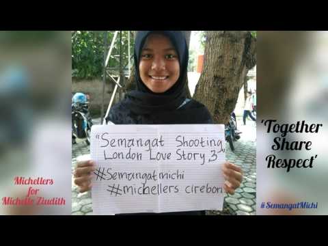 Semangat Michi Shooting London Love Story 3 by Michellers for Michelle Ziudith