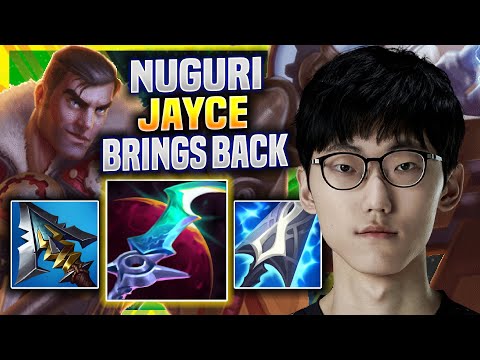 NUGURI BRINGS BACK HIS ICONIC JAYCE! - FPX Nuguri Plays Jayce Top vs Singed! | Season 11