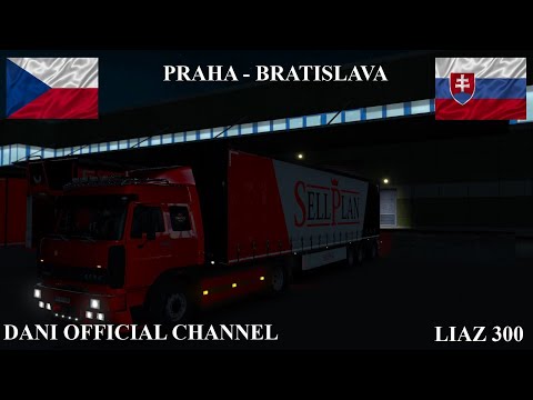 Euro Truck Simulator 2 Liaz 300 [Praha - Bratislava]