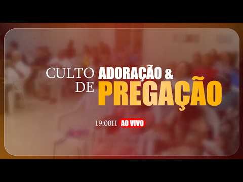 CULTO DE PREGAÇÃO | 29/04/2026 | QUARTA-FEIRA