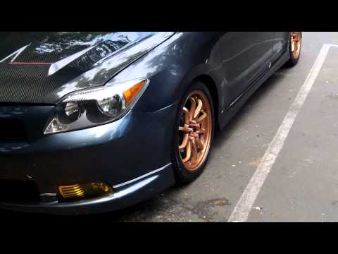 07 scion tc carbon fiber hood n hatch