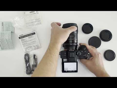 Unboxing Sigma MC-11 Adapter test with A7iii and Sigma 35mm art Lens