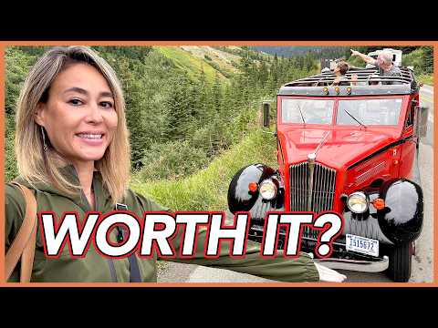 Is Glacier's RED BUS TOUR Worth $86? Honest Review (Crown of the Continent)