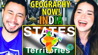 INDIA: States & Territories EXPLAINED by Geography Now | Reaction by Jaby Koay & Achara Kirk MQDEFAULT Thumbnail