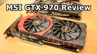 Video thumbnail for MSI GTX 970 Gaming 4GB Twin Frozr Review by Dans Tech