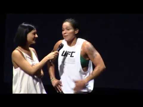 Amanda Nunes " I will finish Valentina and defend my belt I've worked so hard to keep at UFC 213"