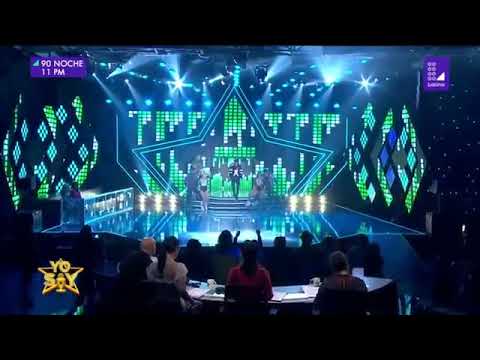 Imitador de ozuna canta con natti natasha en vivo