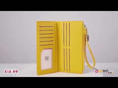 Female Wallets Clutch Lady Purse Zipper Phone Pocket Card Holder Ladies
