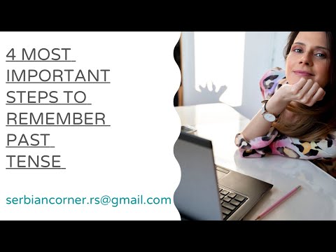 Learn Serbian verbs easy way - Serbian past tense for beginners  | Perfekat