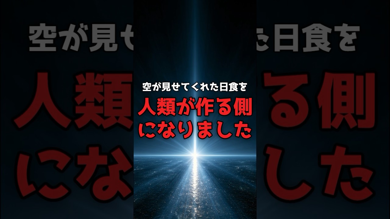 太陽を隠す装置を、人類が打ち上げた。 のサムネイル