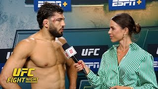 Arman Tsarukyan calls out Michael Chandler & Beneil Dariush after win at #UFCVegas75 | ESPN MMA